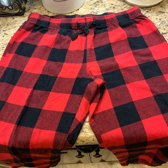 Old Navy Intimates & Sleepwear Buffalo Plaid Pajama Pants Red And